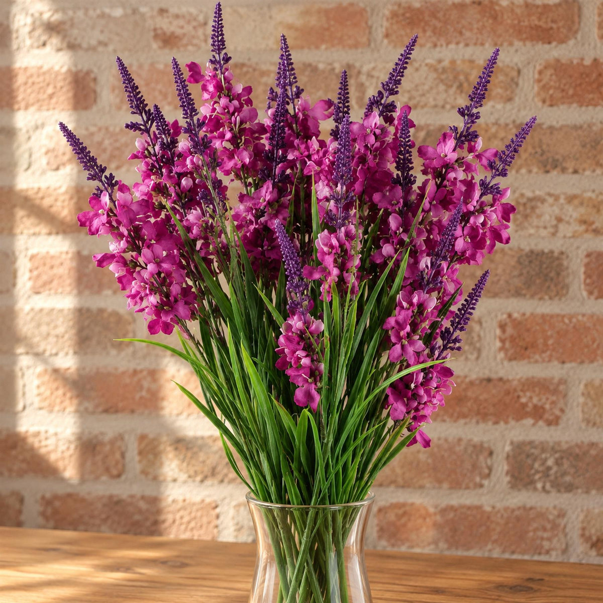 80cm Faux Larkspur Artificial Stem