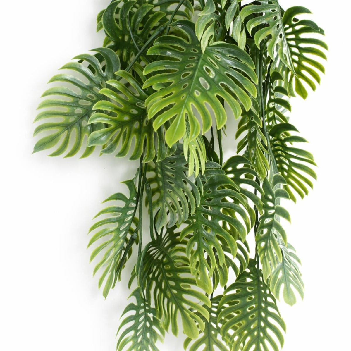 80cm Artificial Trailing Tropical Monstera Plant - Sage Green – image 7