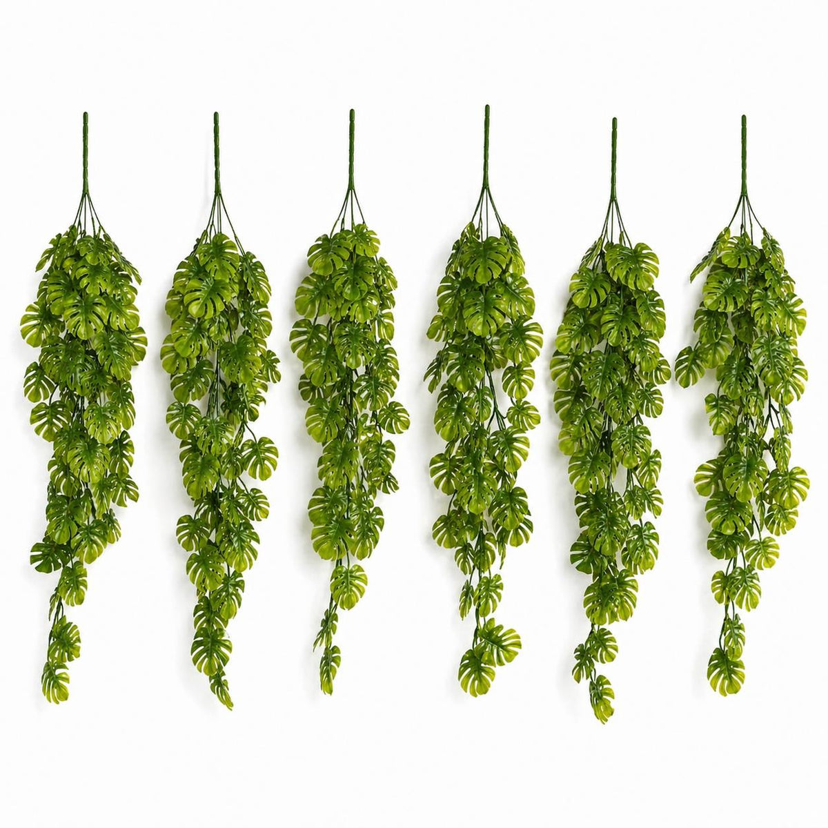 70cm Hanging Mini Artificial Monstera Leaf Plant – image 3