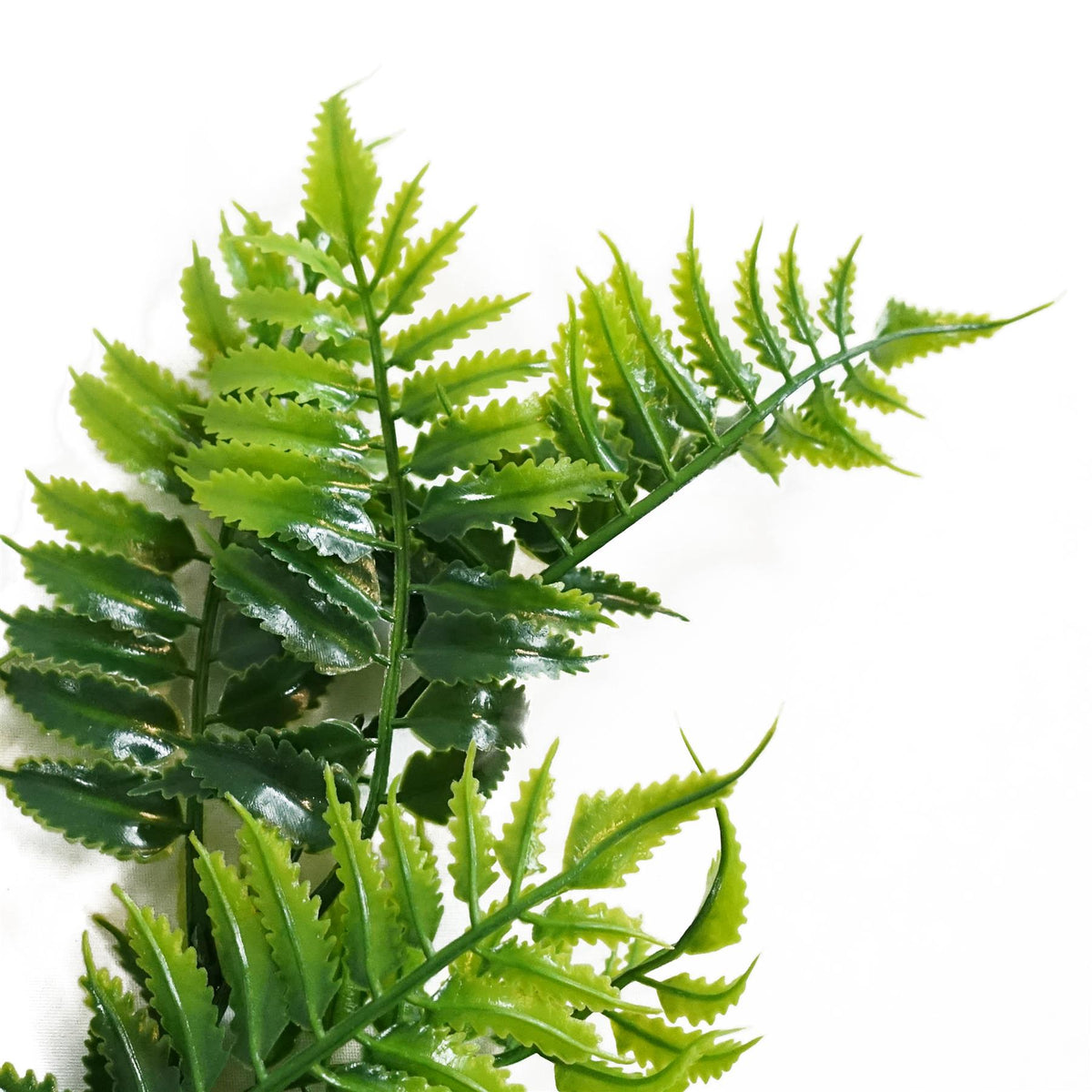 50cm Artificial Fern Spray Stem - Spring Green – image 3
