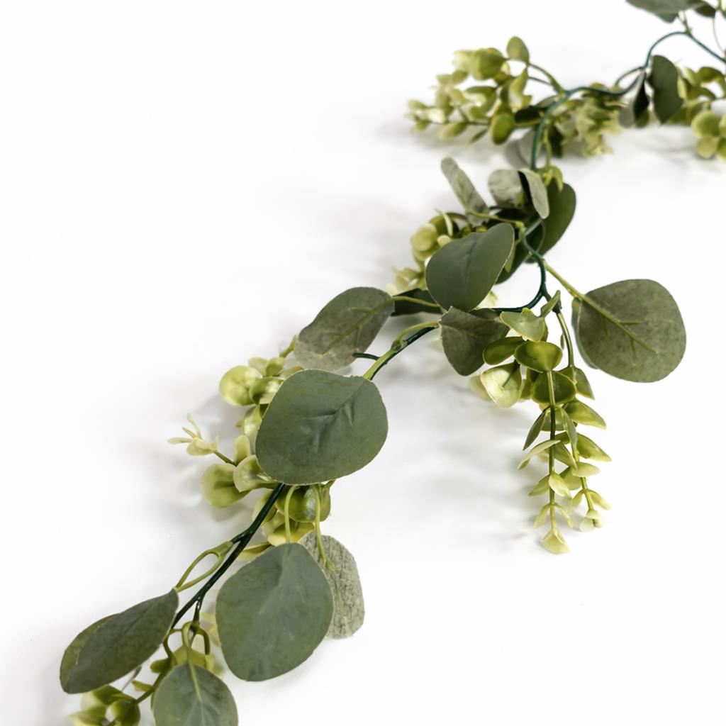 160cm Artificial Eucalyptus Style Garland Trailing Hanging Plant Faux Greenery Vine – image 5