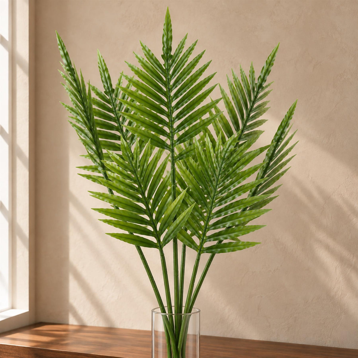Artificial 95cm Palm Leaf Stem
