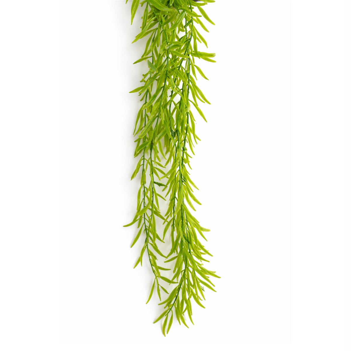 100cm Artificial Trailing Rhipsalis Style Hanging Plant - Light Green Tips – image 2
