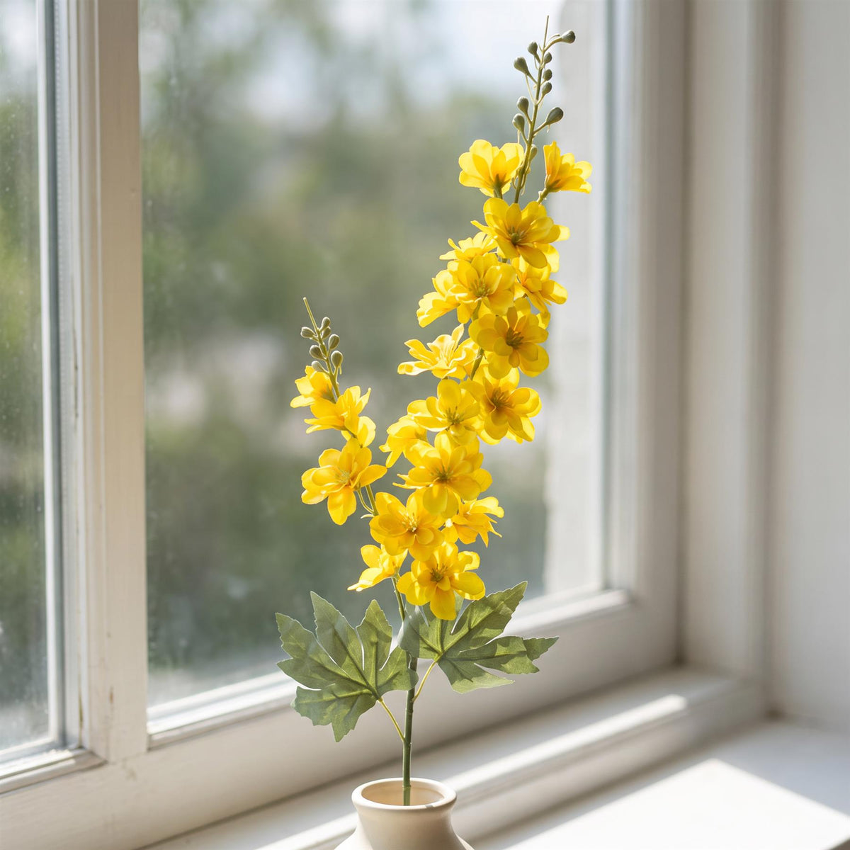 85cm Artificial Larkspur Flower Stem