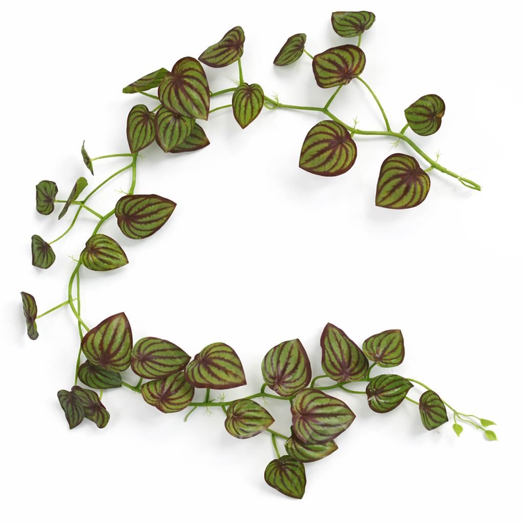 160cm Artificial Watermelon Peperomia Leaf Garland Hanging Decoration – image 6