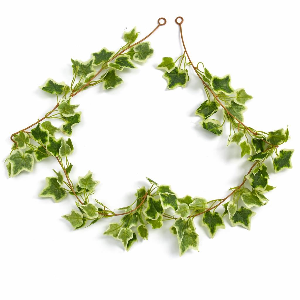 160cm Artificial Ivy Garland Trailing Hanging Plant Faux Foliage - Variegated – image 6