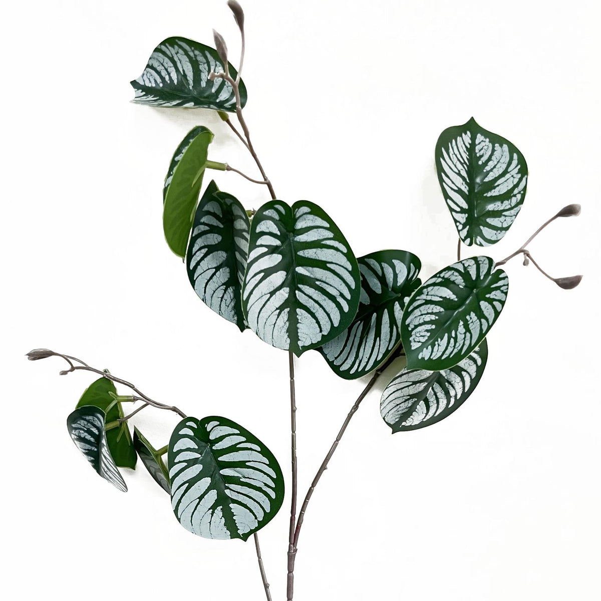 70cm Artificial Zebra Foliage Stem Spray – image 3