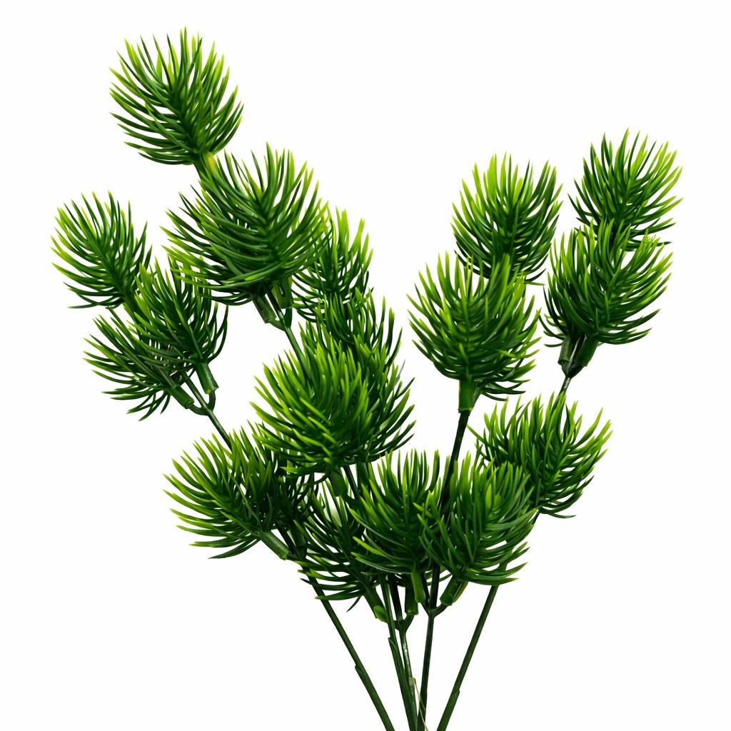 30cm Artificial Cedrus Libani Pine Style Foliage Plant Stem – image 11