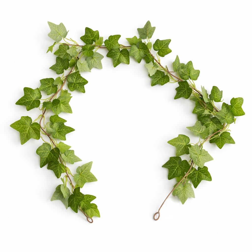 160cm Artificial Ivy Garland Trailing Hanging Plant Faux Foliage - Green – image 6