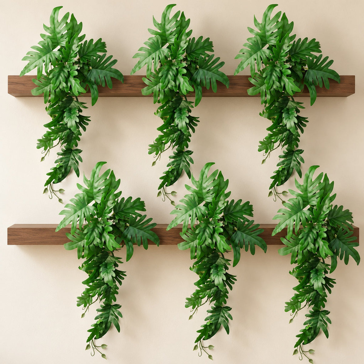 50cm Artificial Trailing Philodendron Large Leaf Plant