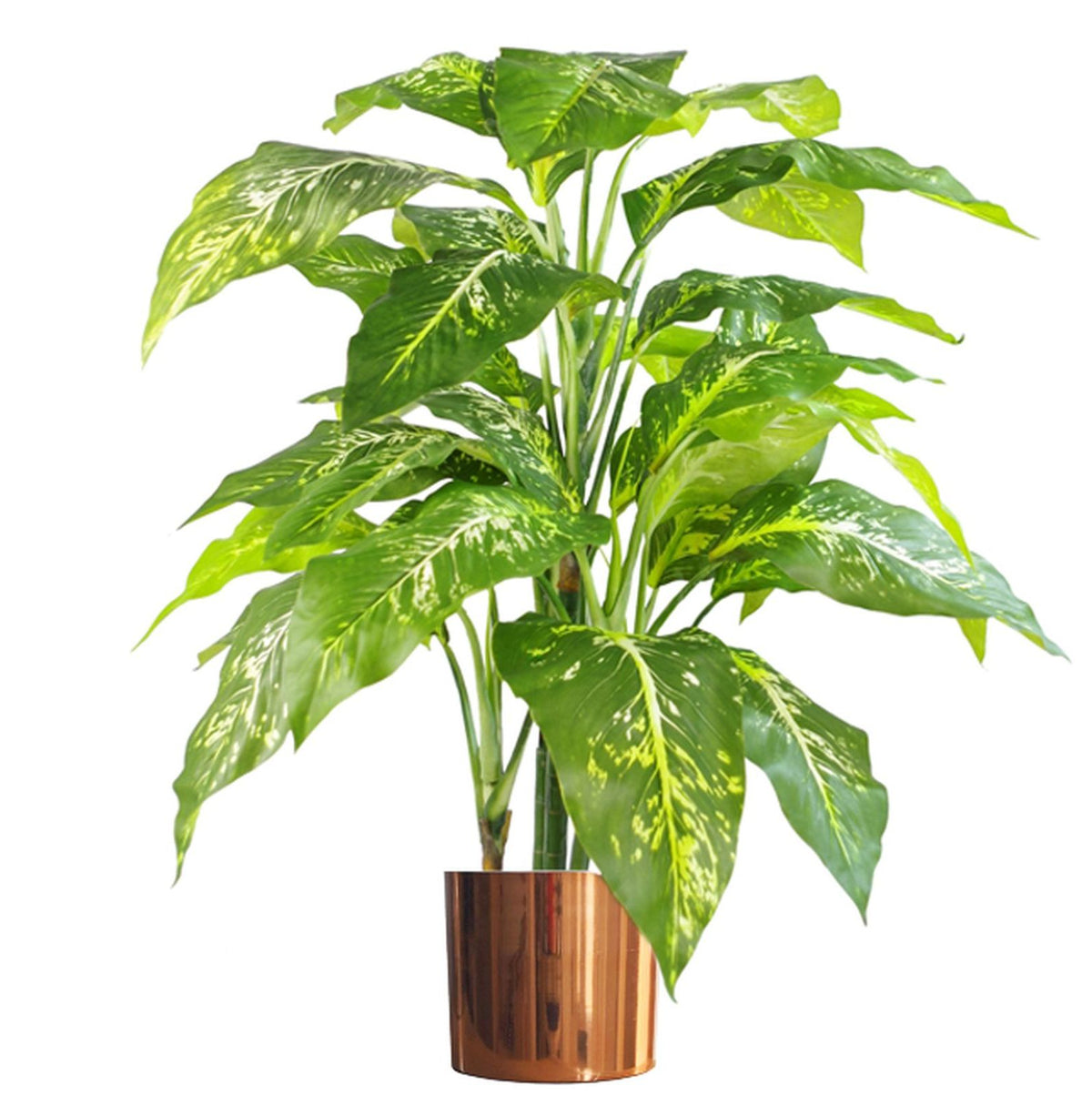 100cm Large Fox's Aglaonema (Spotted Evergreen) Tree Artificial Plant – image 2