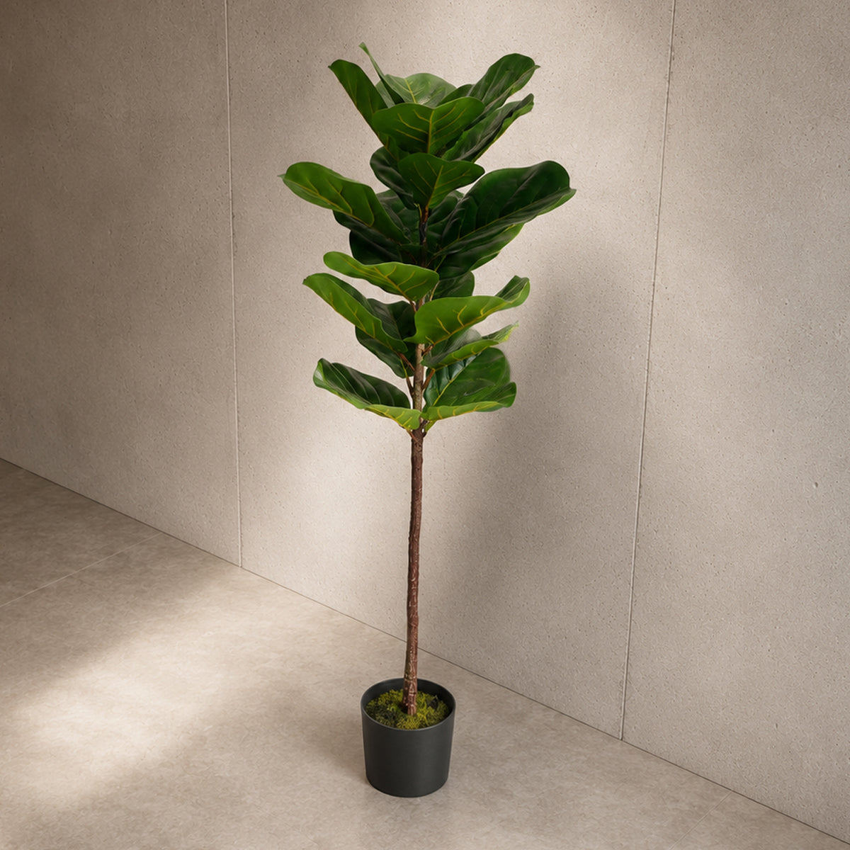 120cm Premium Artificial Fiddle Fig Tree