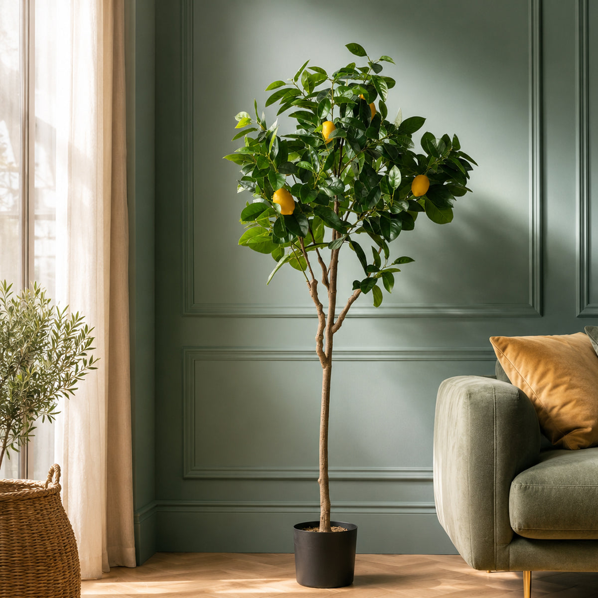 150cm Premium Artificial Lemon Tree