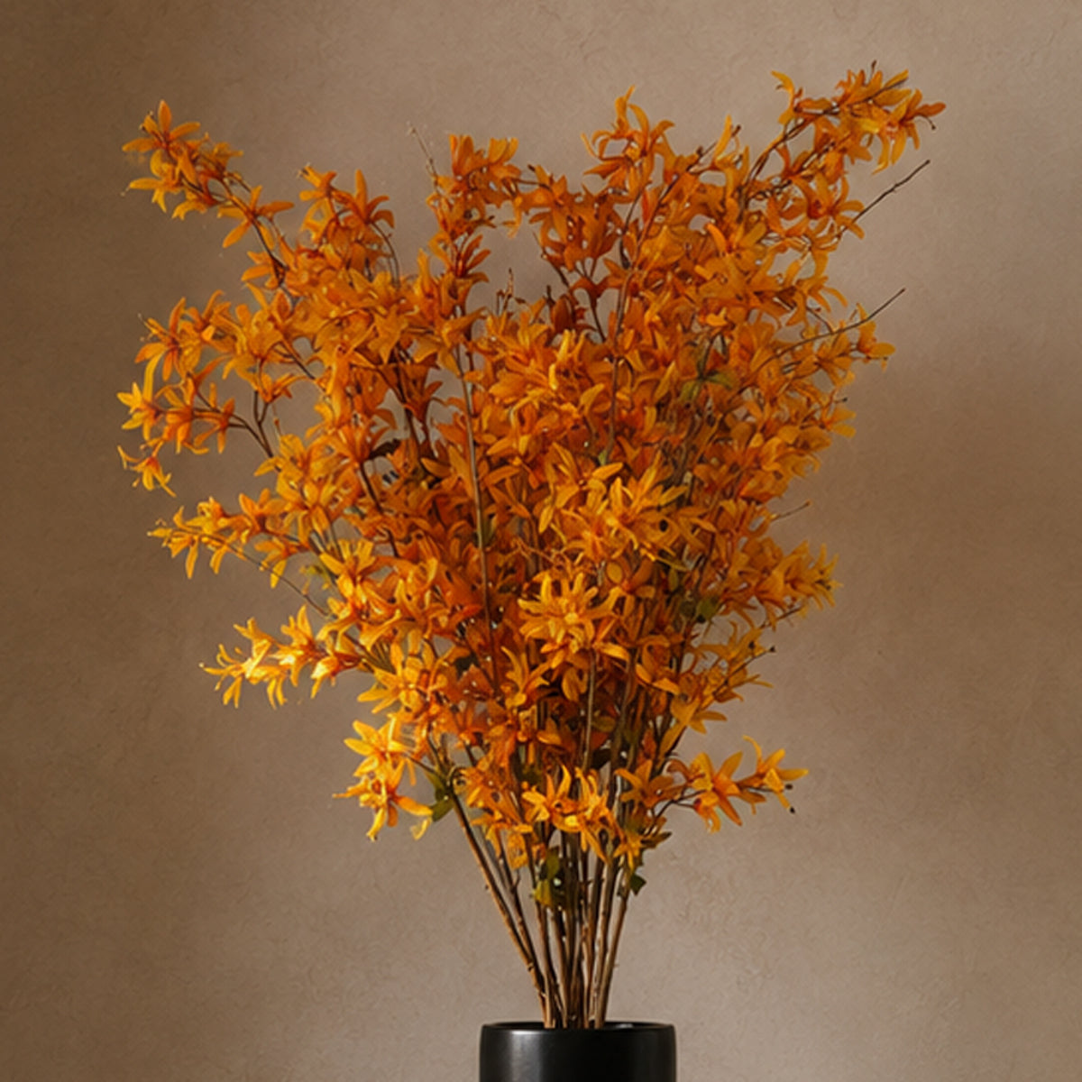 130cm Yellow Blossom Floral Spray Artificial – image 10