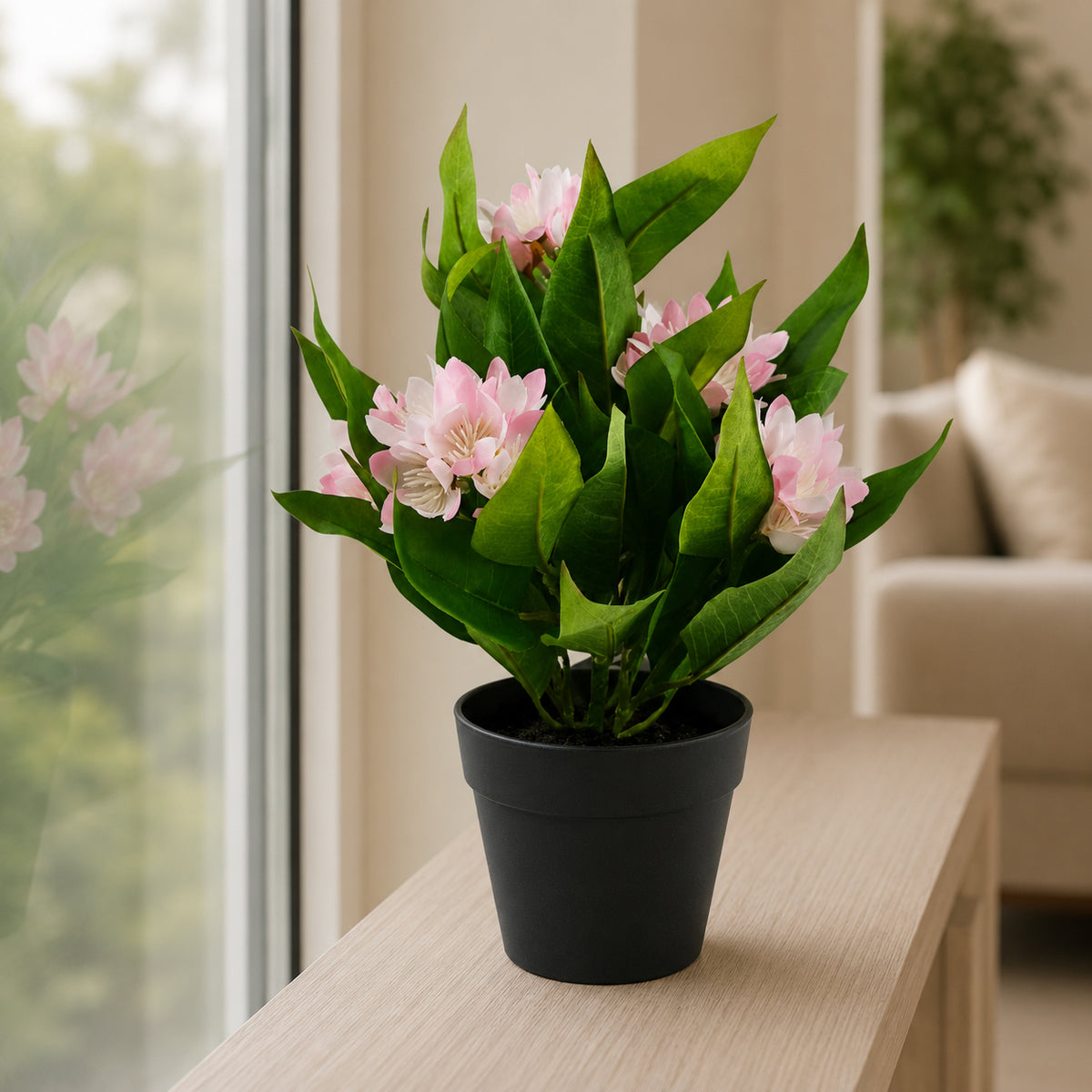 18cm Artificial Freesia Flowering Plant – image 23