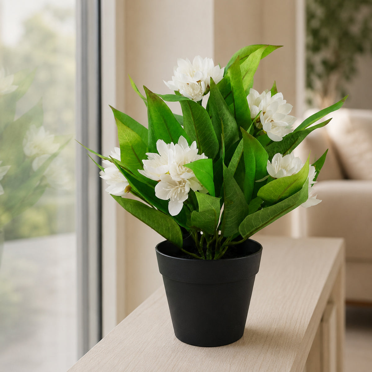 18cm Artificial Freesia Flowering Plant – image 26