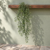 Hanging UV and Fire Resistant Artificial String Pearl Plant 75cm