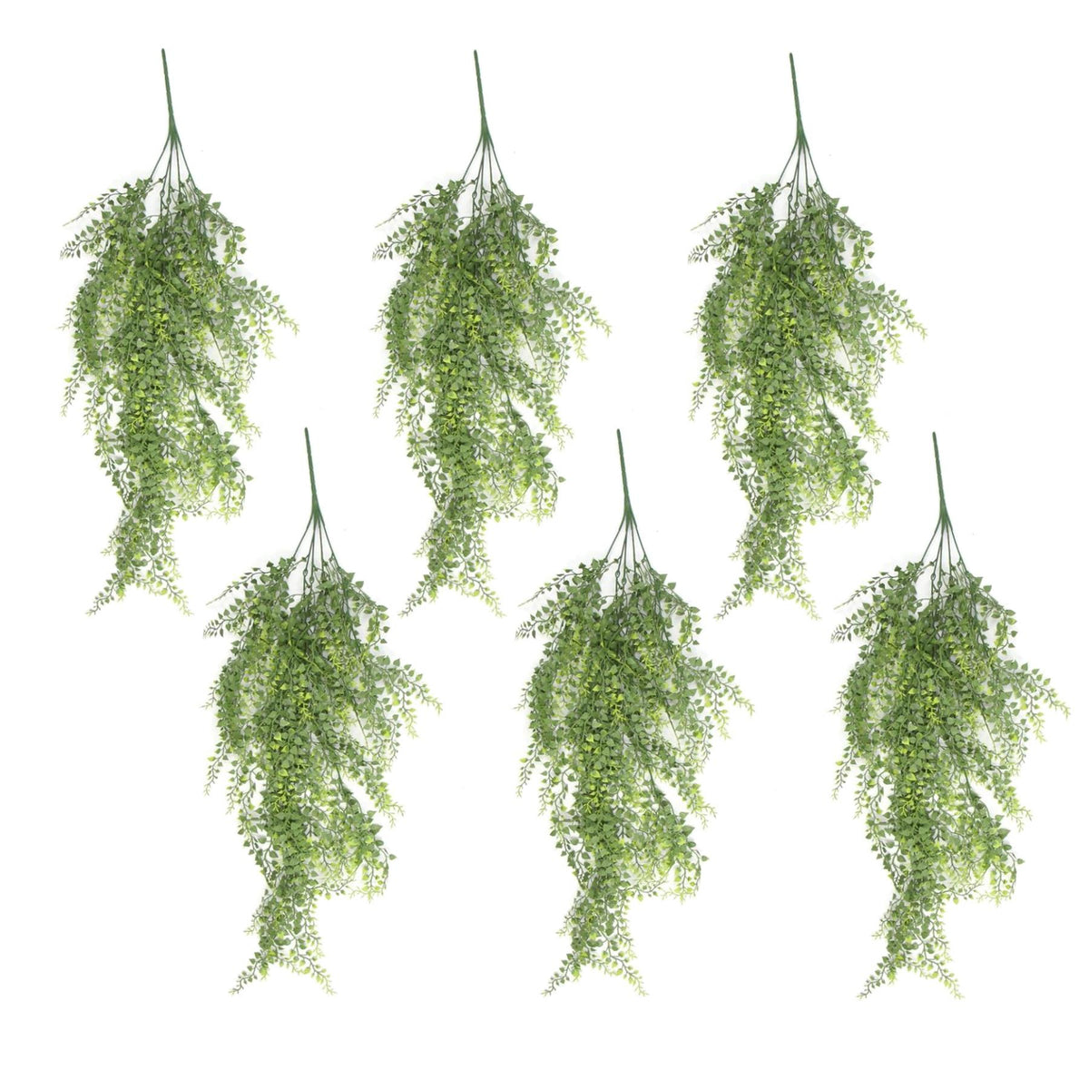 Hanging UV and Fire Resistant Artificial Trailing Button Fern Plant 82cm – image 5