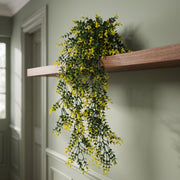 Hanging UV and Fire Resistant Artificial Variegated Plant 76cm
