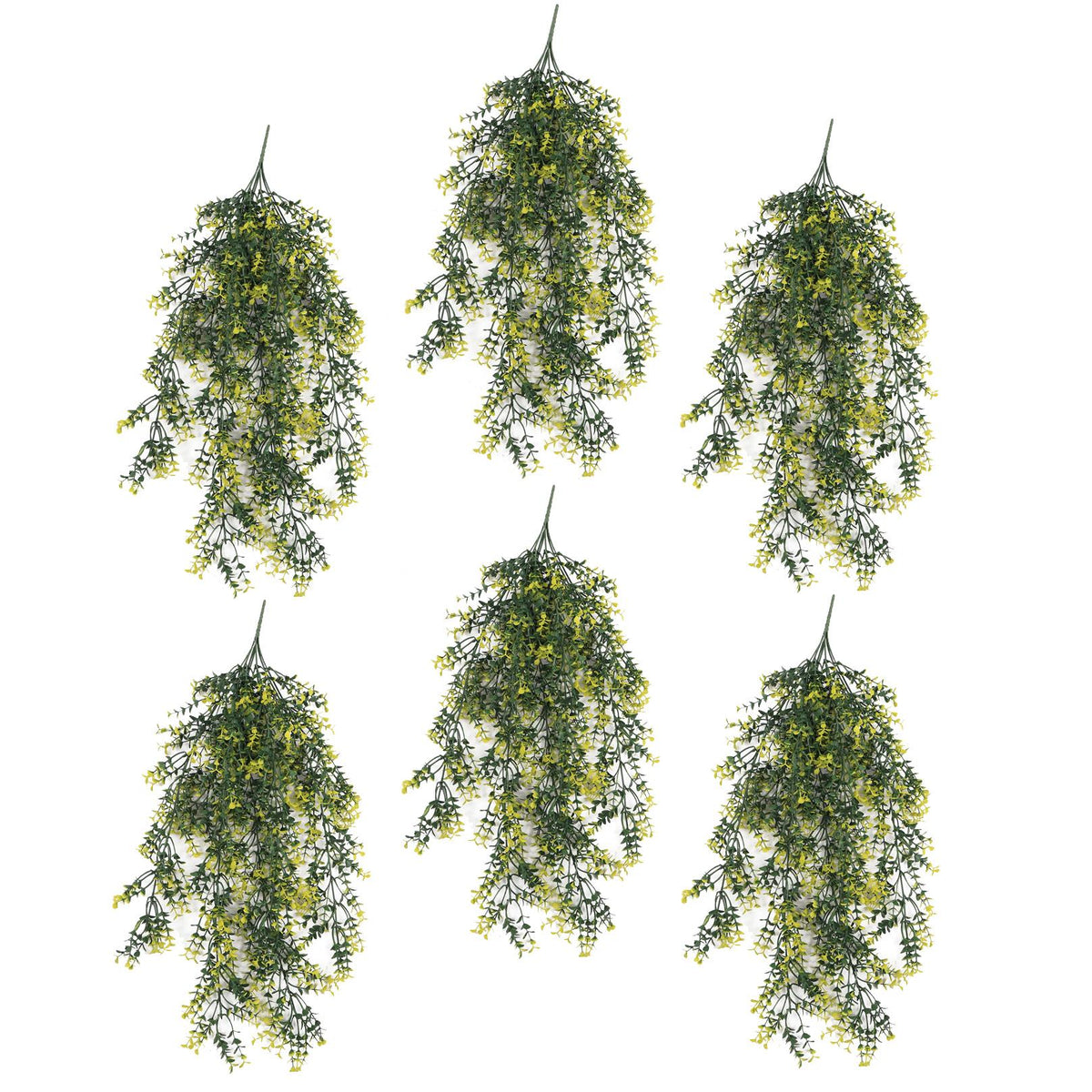 Hanging UV and Fire Resistant Artificial Variegated Plant 76cm – image 4