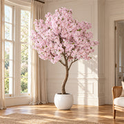 XXL Artificial Cherry Blossom Tree 260cm with Decorative Planter