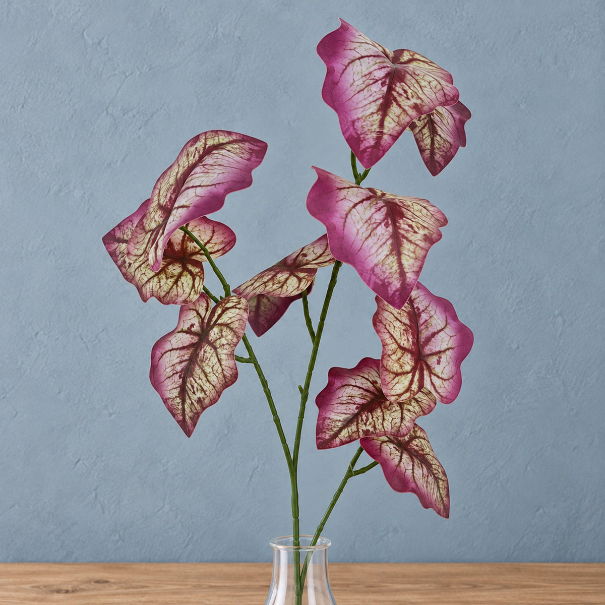85cm Artificial Purple Leaf Foliage Stem Spray