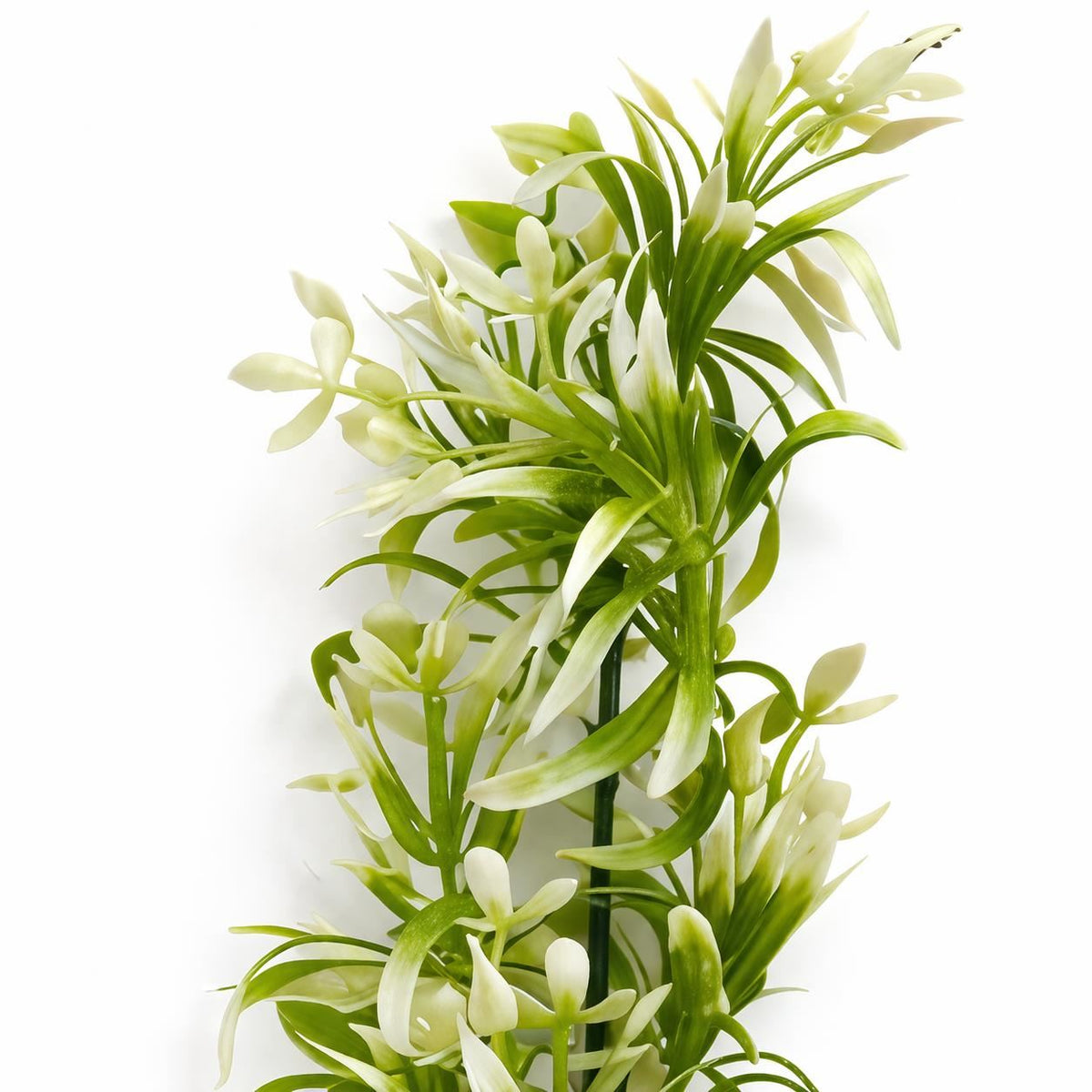 48cm Artificial White Blossom Spray Stem – image 10