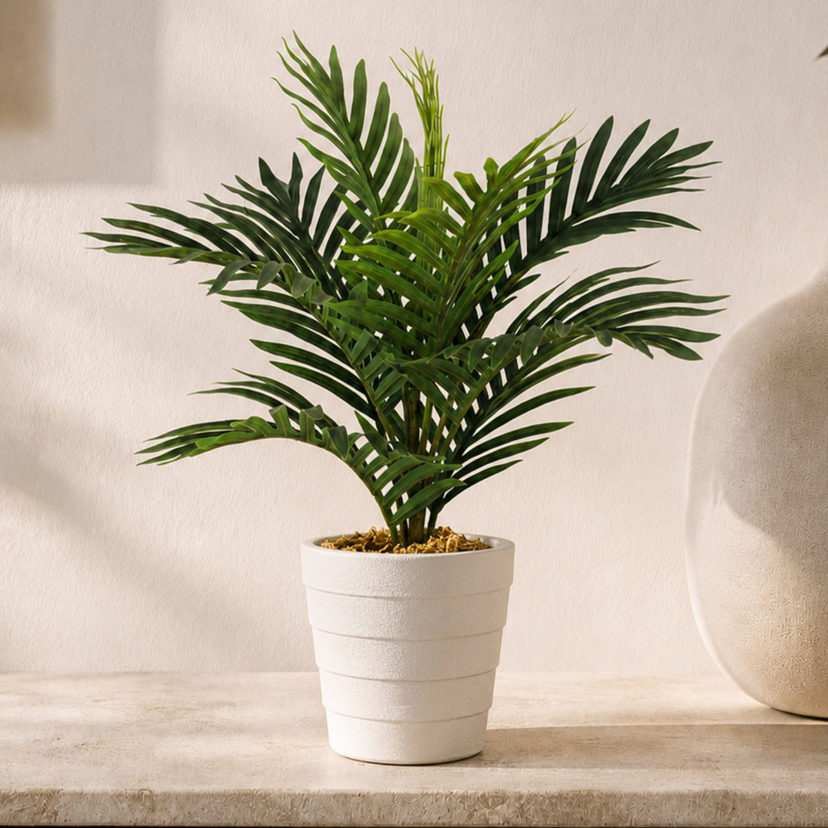 50cm Artificial Mini Palm Tree Realistic Potted
