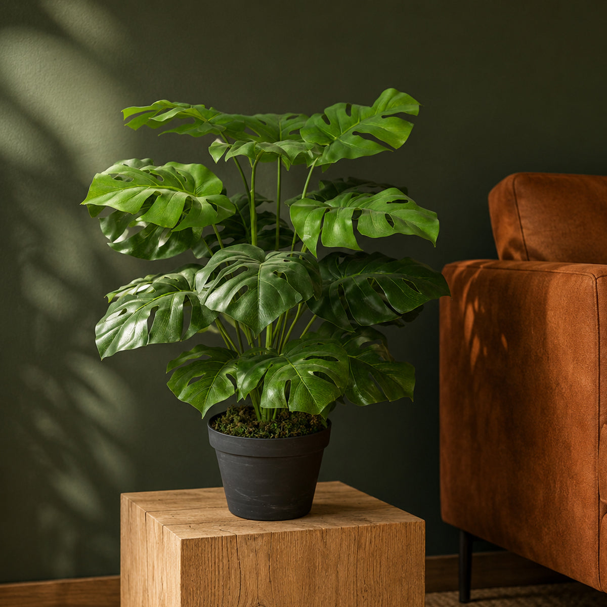 Artificial Monstera Plant - 60cm Monstera – image 8