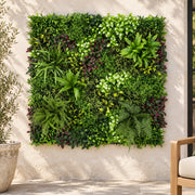 100cm UV Green Wall - Exotic Foliage Artificial