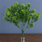 32cm Artificial Fern Foliage Spray Stem Faux Green Decorative Fillers