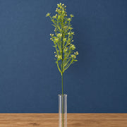 48cm Artificial Wild Berry Blossom Spray Stem Faux Green Floral Filler
