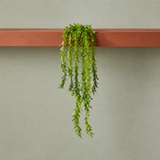80cm Artificial Trailing Fern Style Hanging Plant Faux Greenery Vine