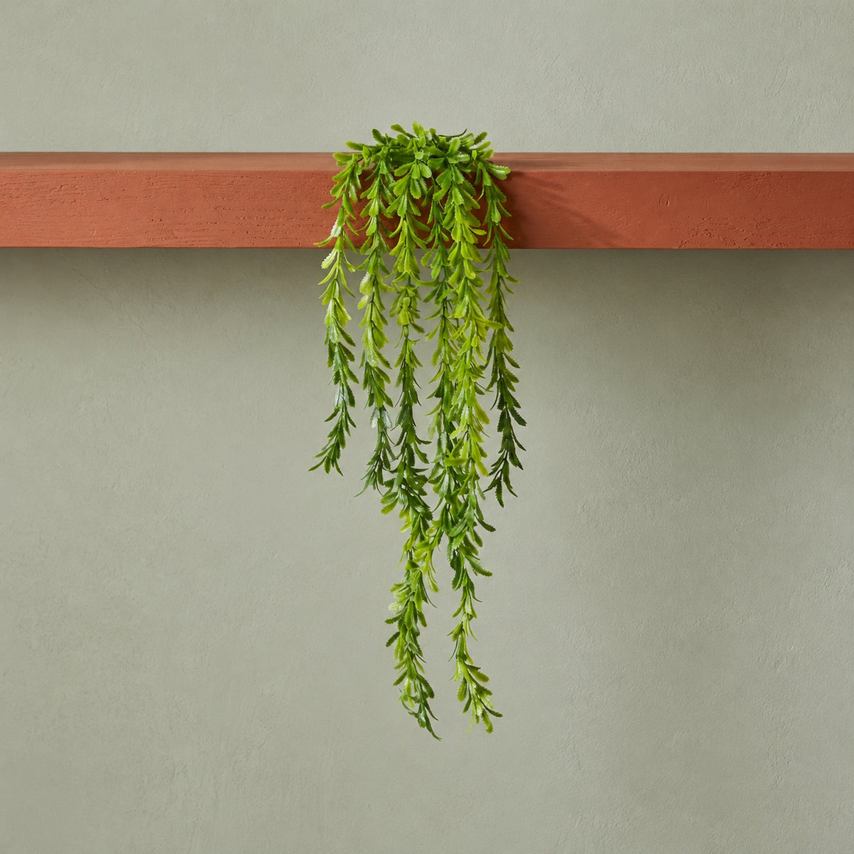 80cm Artificial Trailing Fern Style Hanging Plant Faux Greenery Vine