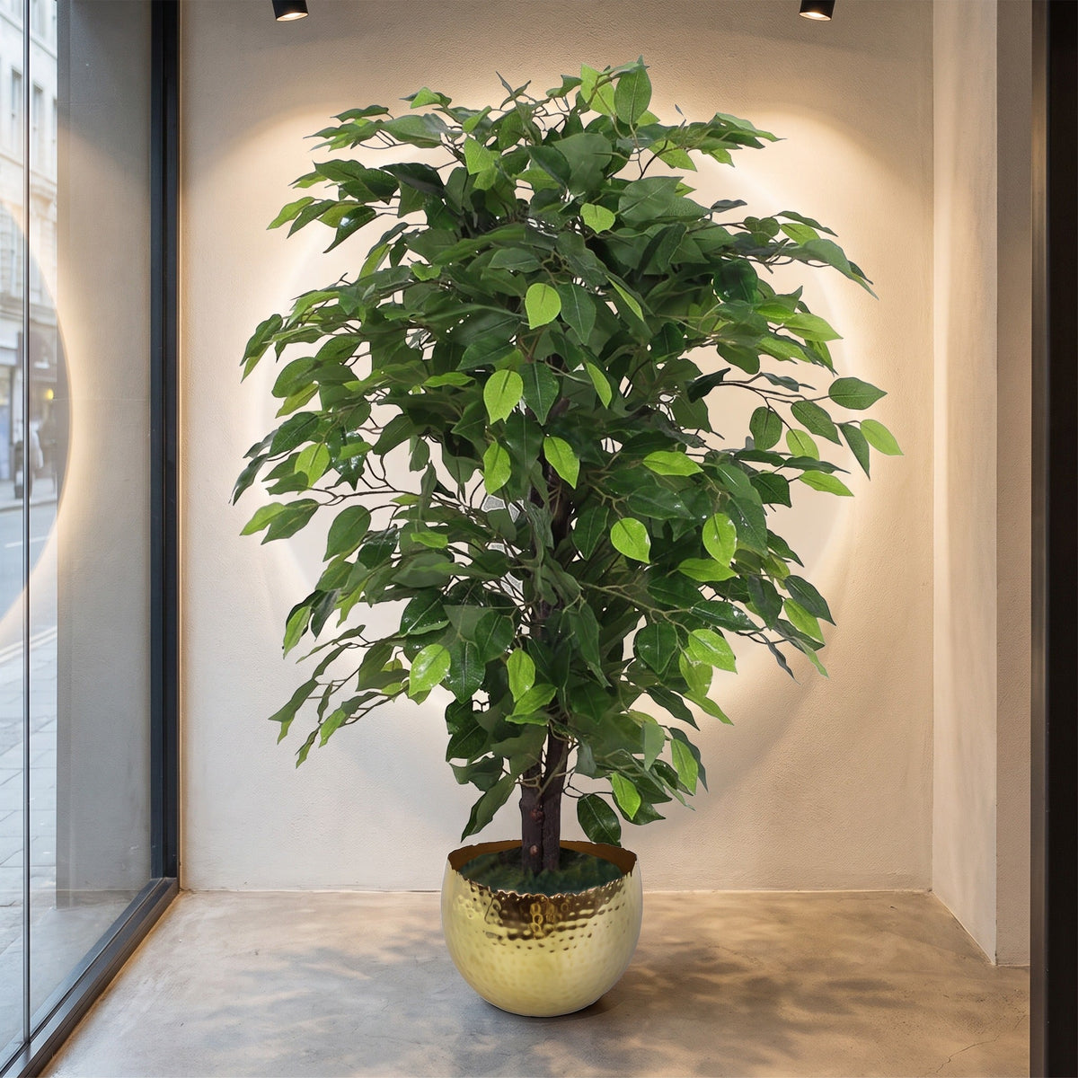90cm Artificial Ficus Tree / Plant - Large Bushy Shape