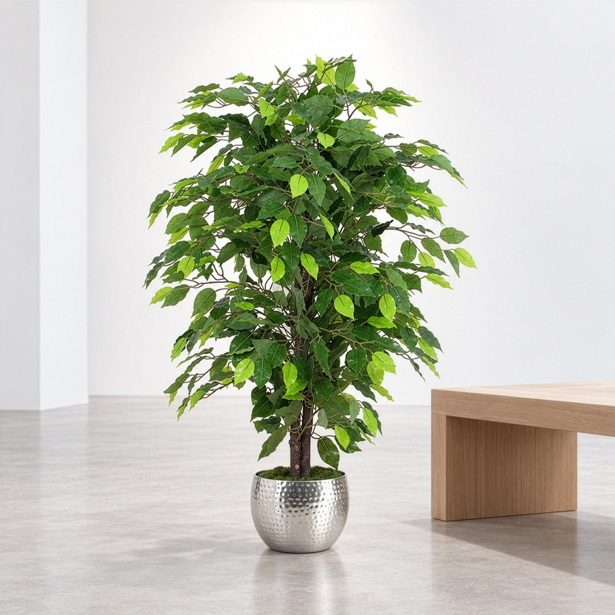 90cm Artificial Ficus Tree / Plant - Large Bushy Shape