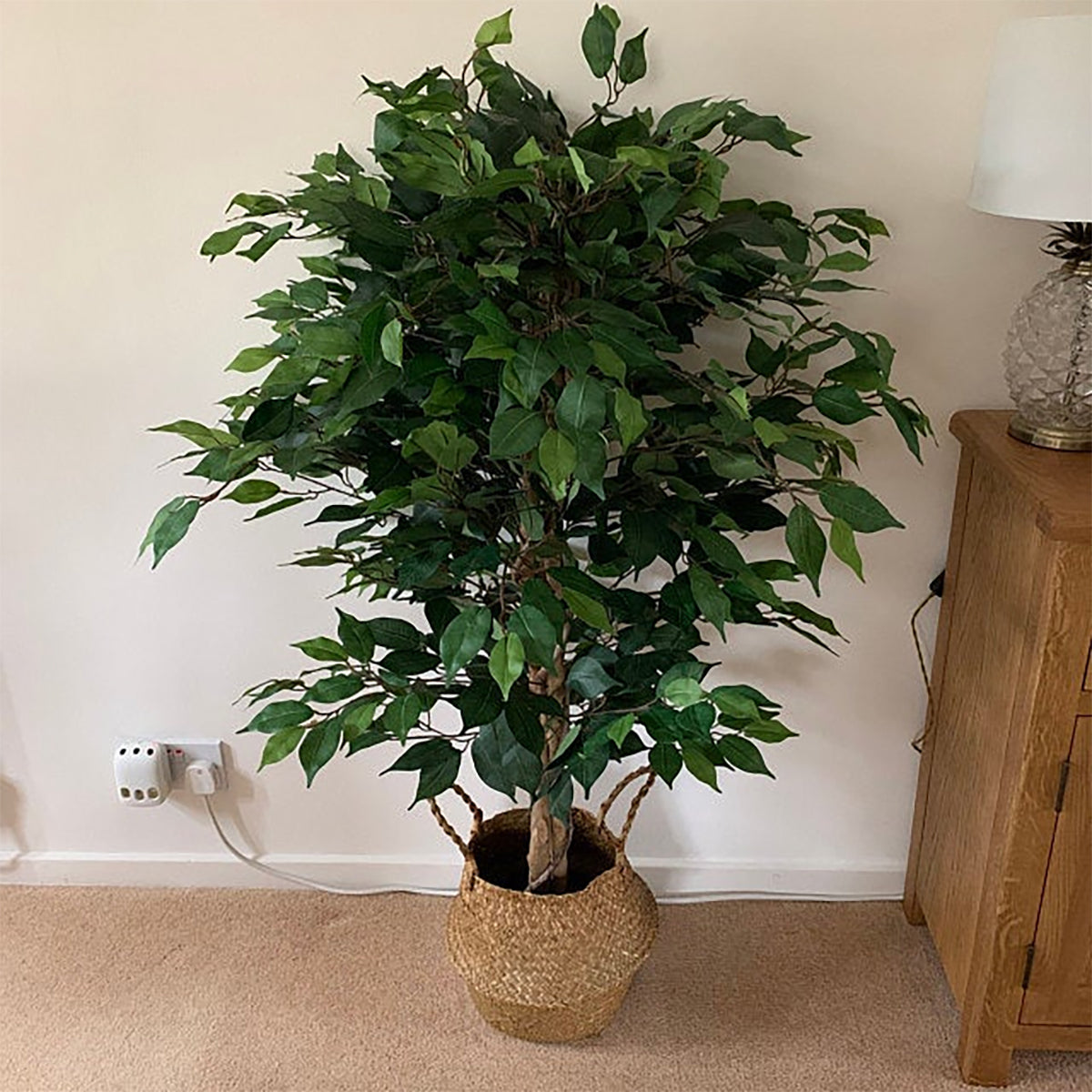 90cm Artificial Ficus Tree / Plant - Large Bushy Shape – image 5