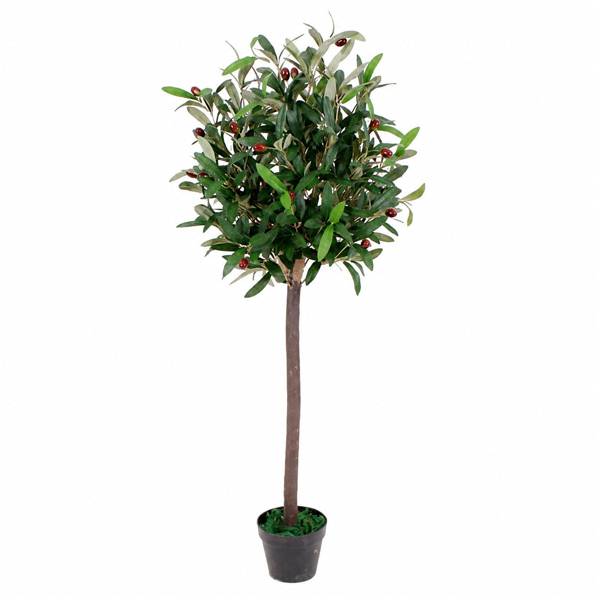 Artificial Olive Bay Style Topiary Fruit Tree