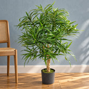 100cm Artificial Dracaena Plant Tree with Pot - Premium Range