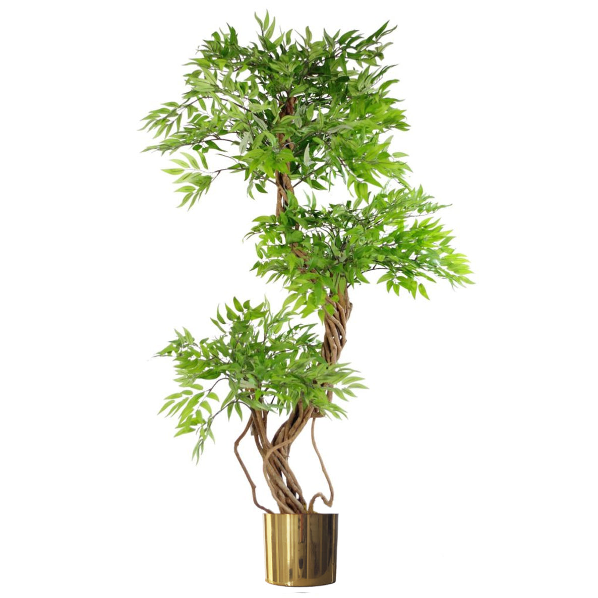 140cm Realistic Artificial Japanese Fruticosa Tree Ficus Tree – image 5
