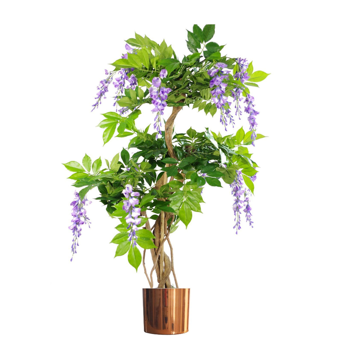 110cm Artificial Purple Wisteria Tree – image 6