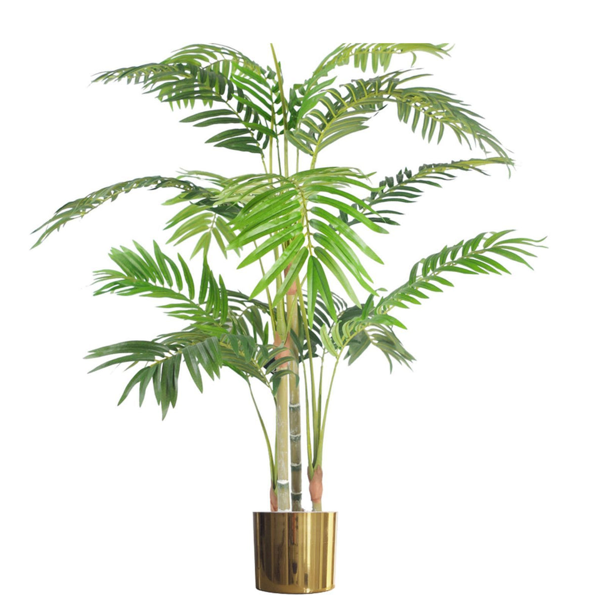 120cm (4ft) Premium Artificial Areca Palm with pot – image 4