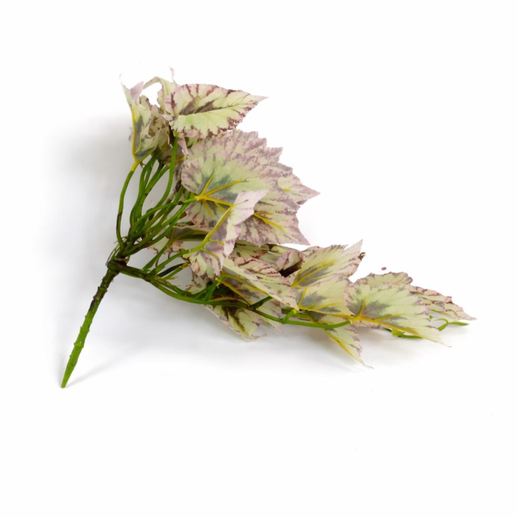 30cm Artificial Trailing Cream and Pink Caladium – image 3