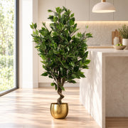 110cm Artificial Evergreen Ficus Tree
