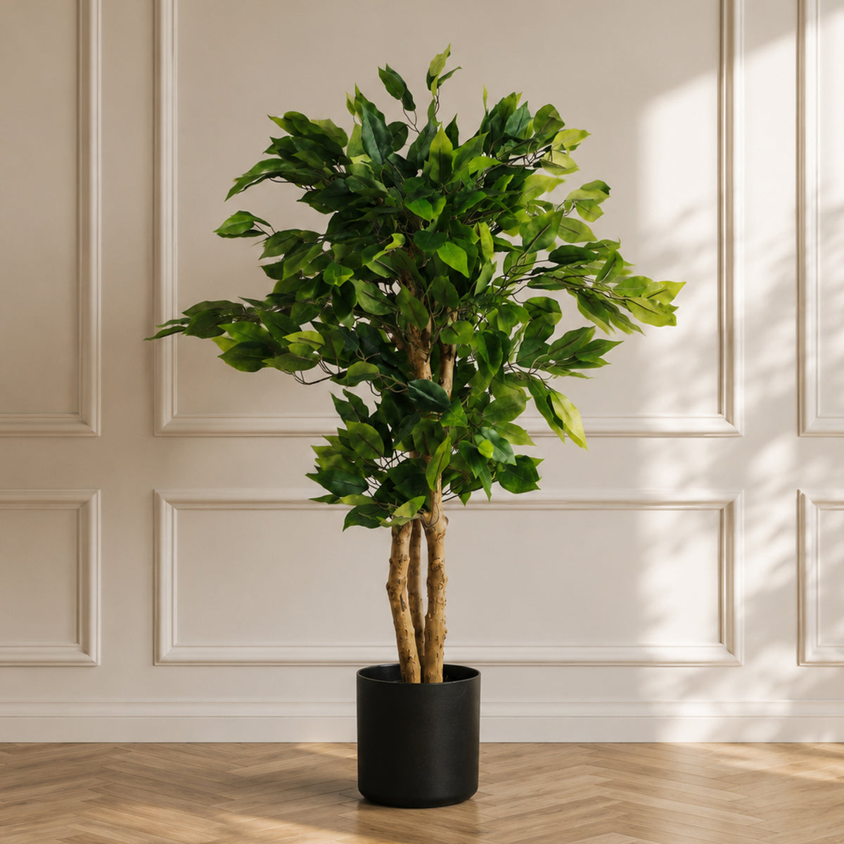 90cm Artificial Evergreen Ficus Tree – image 2