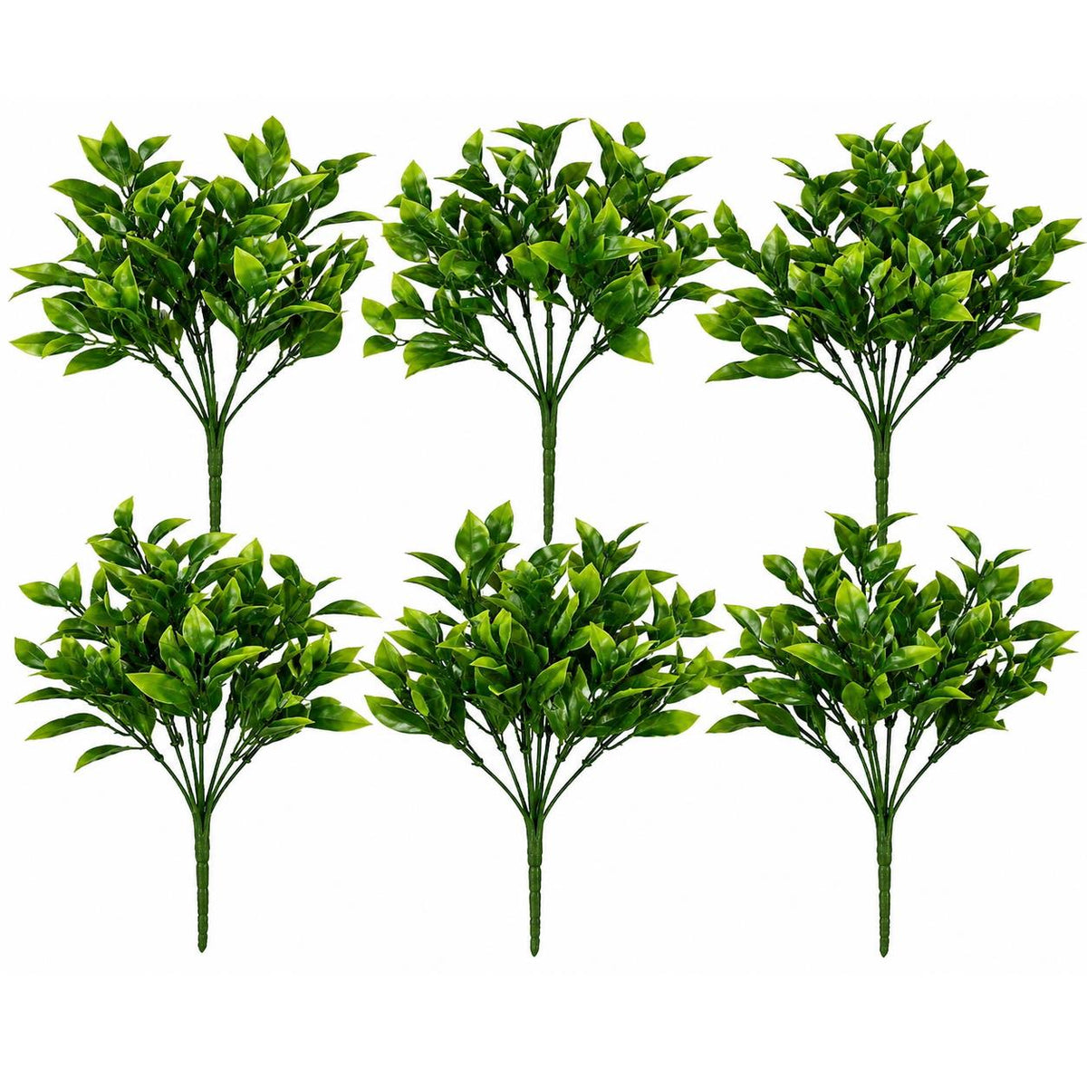30cm Artificial Boxwood Leaf Foliage Spray Stem – image 7