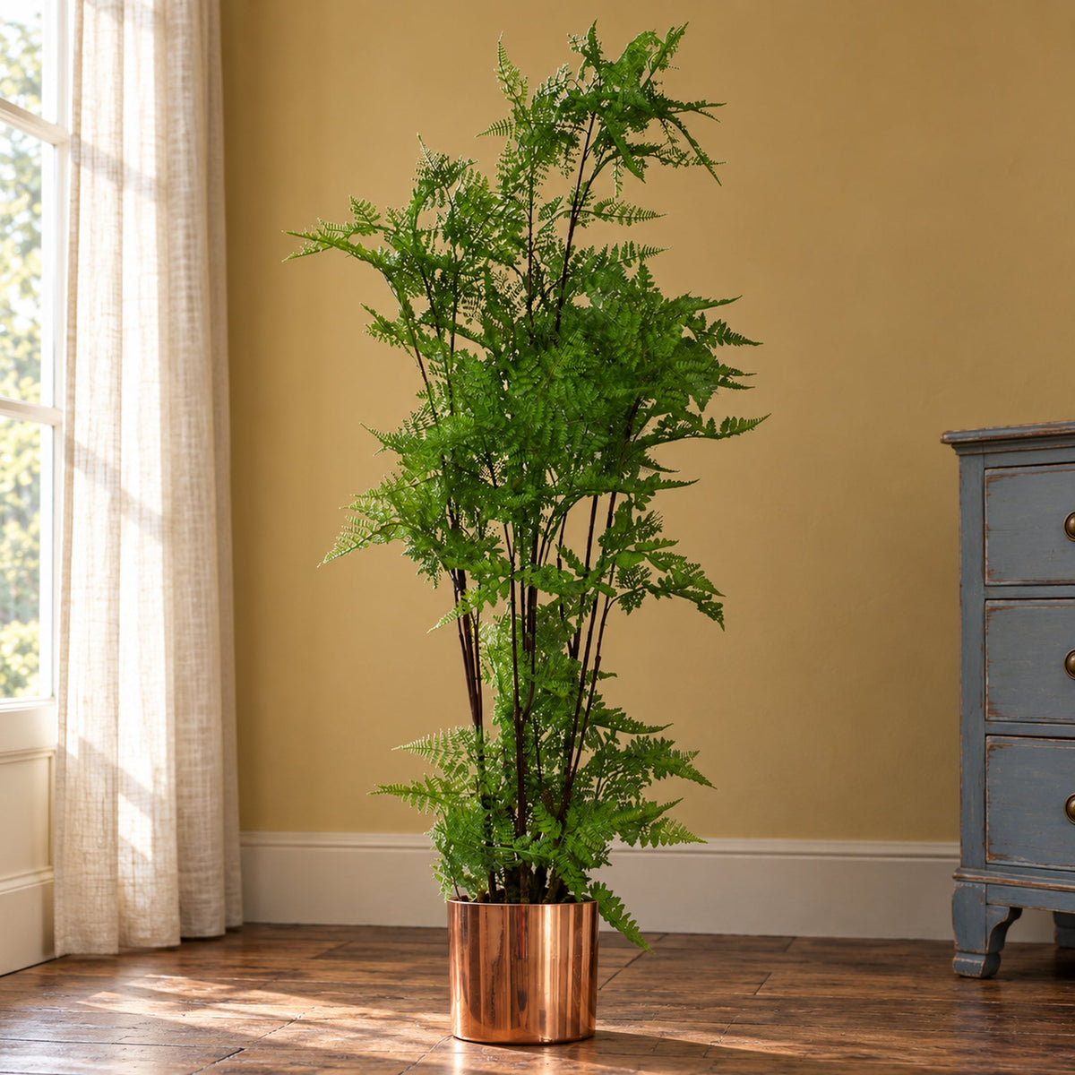 150cm Artificial Natural Moss Base Fern Foliage Plant