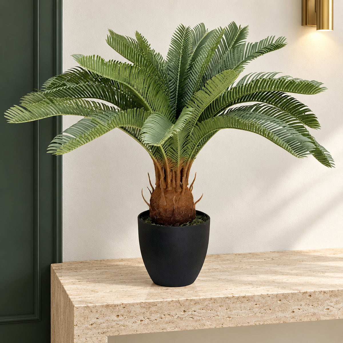 70cm Artificial Tropical Cycas Palm Plant