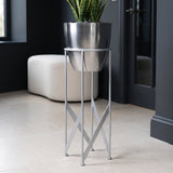 55cm Metal Planter with Matching Stand