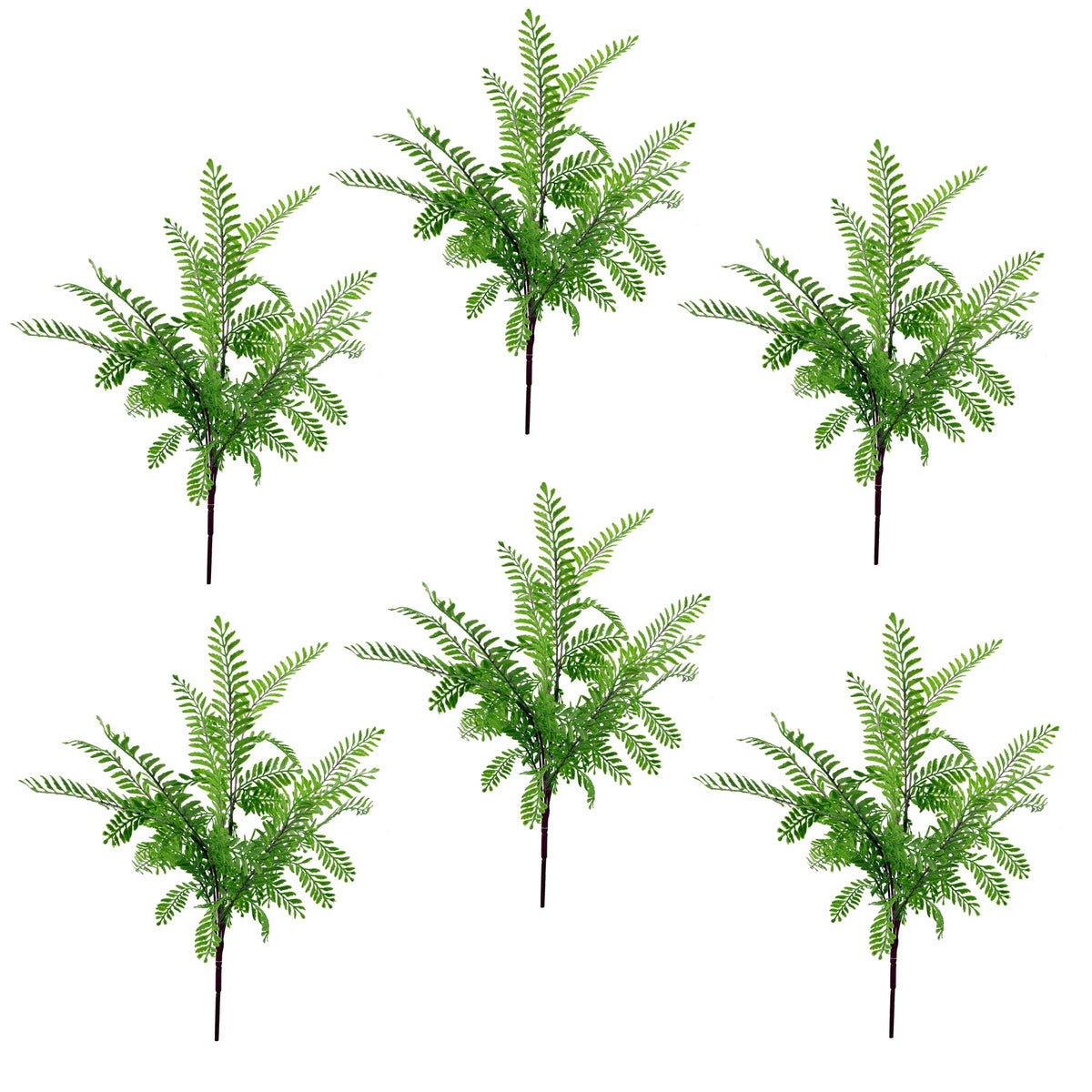 55cm Himalayan Maidenhair Fern Bush Artificial Green Plant – image 3